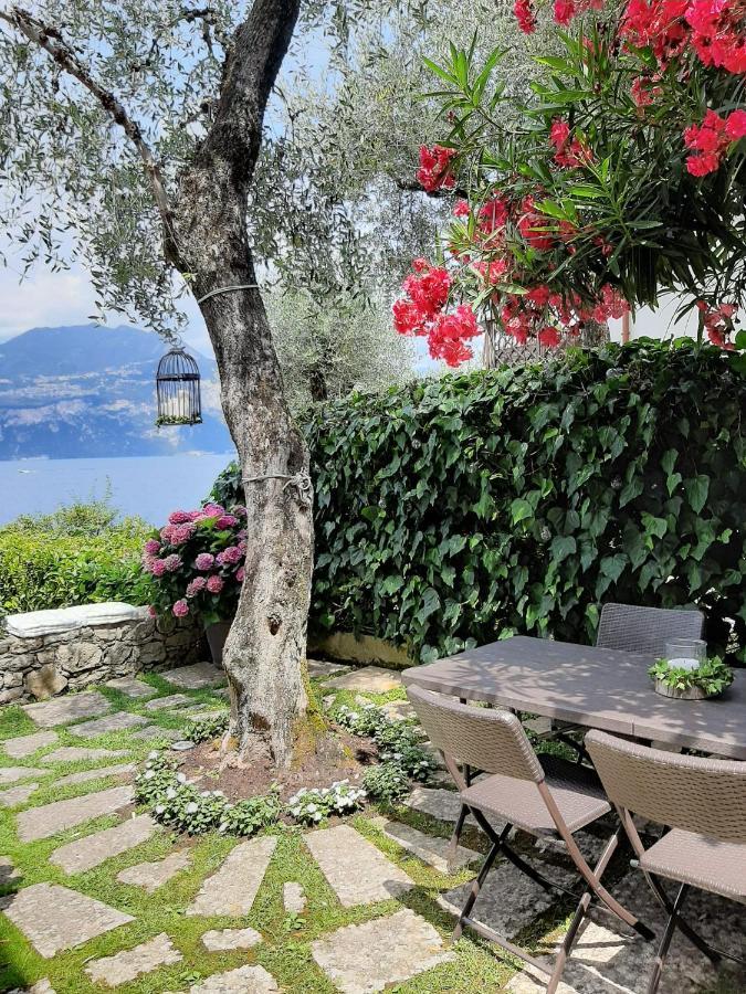 Villa Sul Lago Con Pontile Privato A Brenzone Sul Garda - Unique And Exclusive Eksteriør bilde