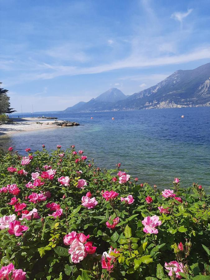 Villa Sul Lago Con Pontile Privato A Brenzone Sul Garda - Unique And Exclusive Eksteriør bilde