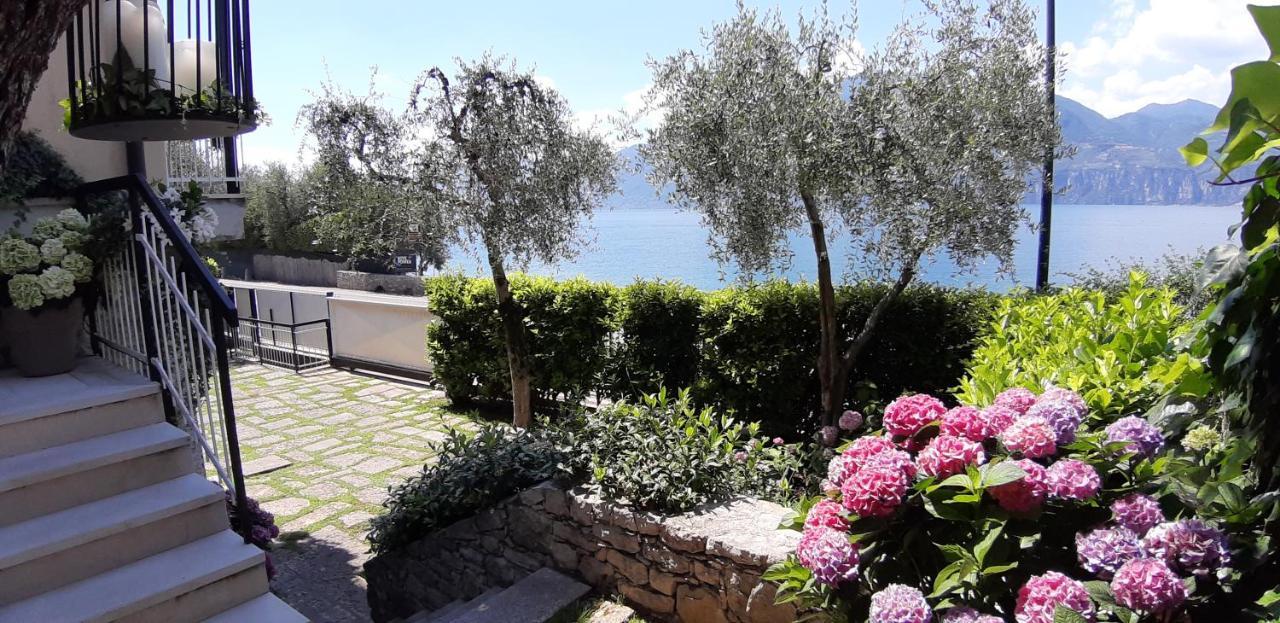 Villa Sul Lago Con Pontile Privato A Brenzone Sul Garda - Unique And Exclusive Eksteriør bilde