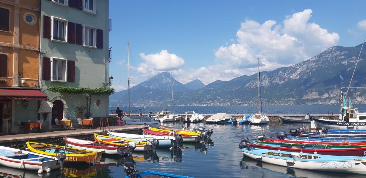 Villa Sul Lago Con Pontile Privato A Brenzone Sul Garda - Unique And Exclusive Eksteriør bilde