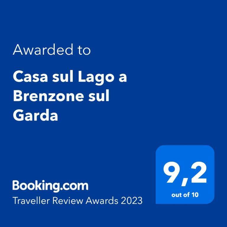 Villa Sul Lago Con Pontile Privato A Brenzone Sul Garda - Unique And Exclusive Eksteriør bilde