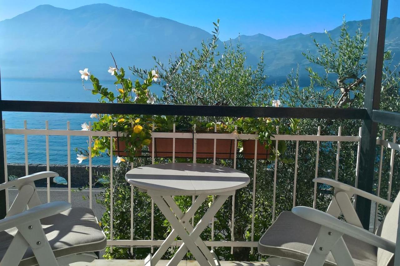 Villa Sul Lago Con Pontile Privato A Brenzone Sul Garda - Unique And Exclusive Eksteriør bilde