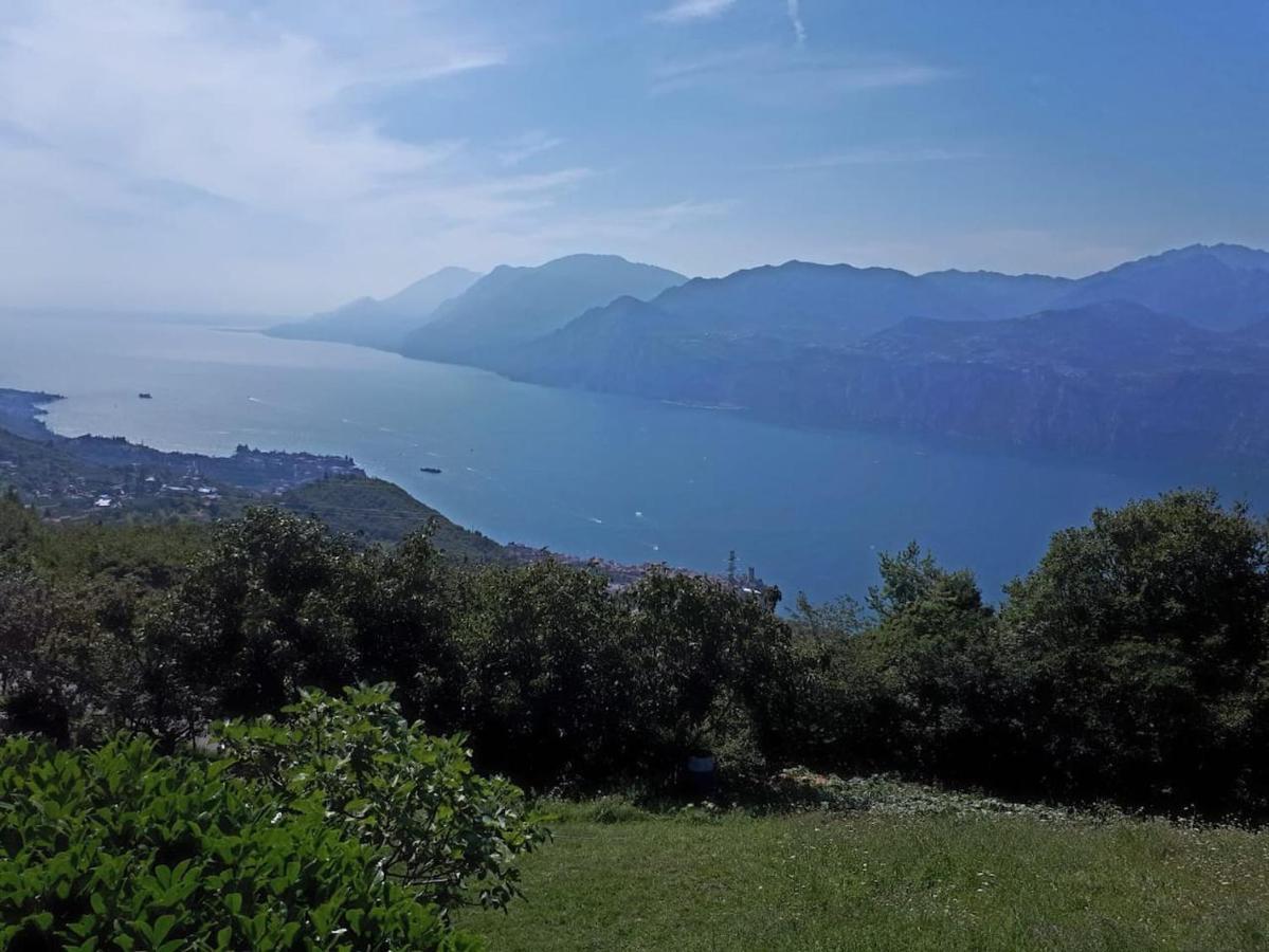 Villa Sul Lago Con Pontile Privato A Brenzone Sul Garda - Unique And Exclusive Eksteriør bilde