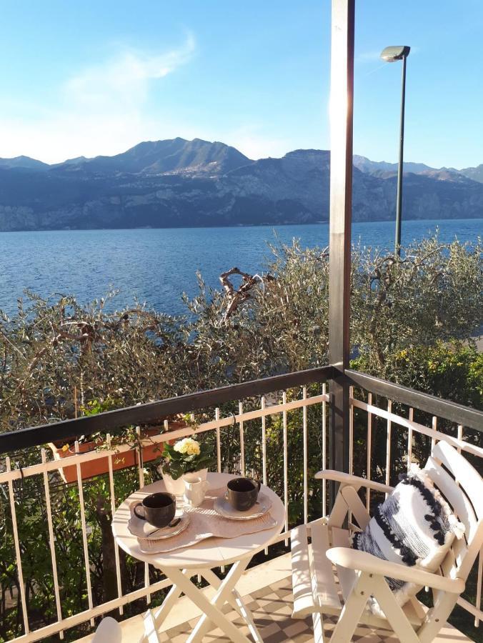 Villa Sul Lago Con Pontile Privato A Brenzone Sul Garda - Unique And Exclusive Eksteriør bilde